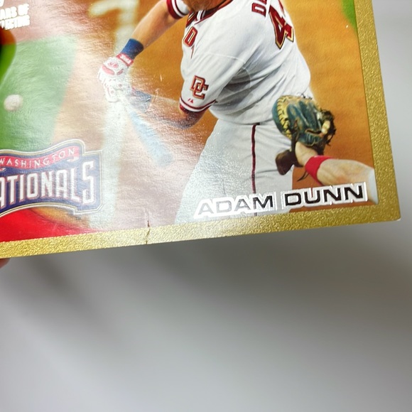 2010 Topps Baseball Gold Parallel cards and a Silk card - Picture 12 of 16